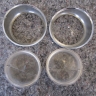 Front rings & lenses for direction & parking lights Lancia Flavia